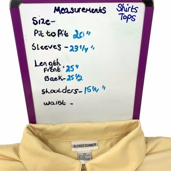 Alfred Dunner Women’s Pastel Yellow Beaded Zip Wind Breaker Jacket Coat Size 20 - Picture 8 of 15